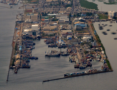 ジャカルタ漁港全景